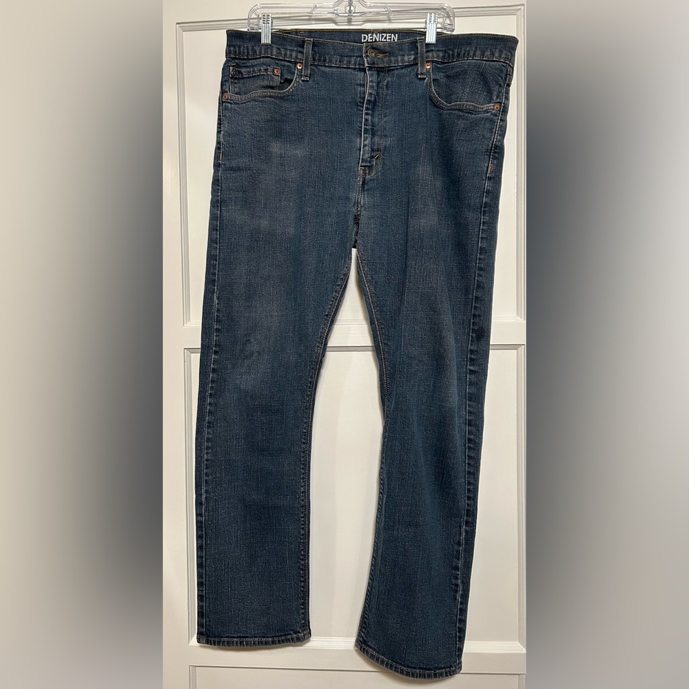 Levi’s 38x32 Denizen Slim Straight Leg Blue Jeans